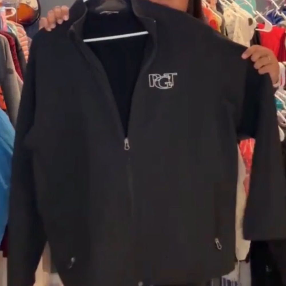 Port Authority Men’s XL Black Zip Up Jacket XL